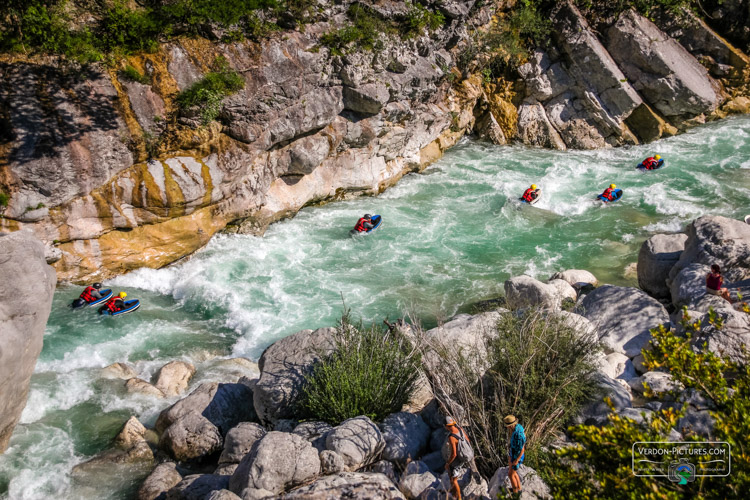 photo hydrospeed nage eau vive verdon